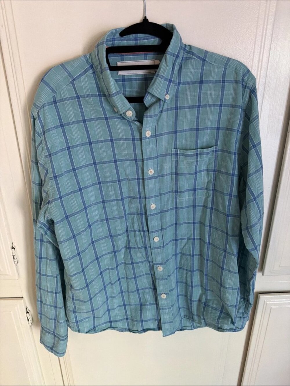 THE NORMAL BRAND Plaid Button Up Shirt Men’s Large